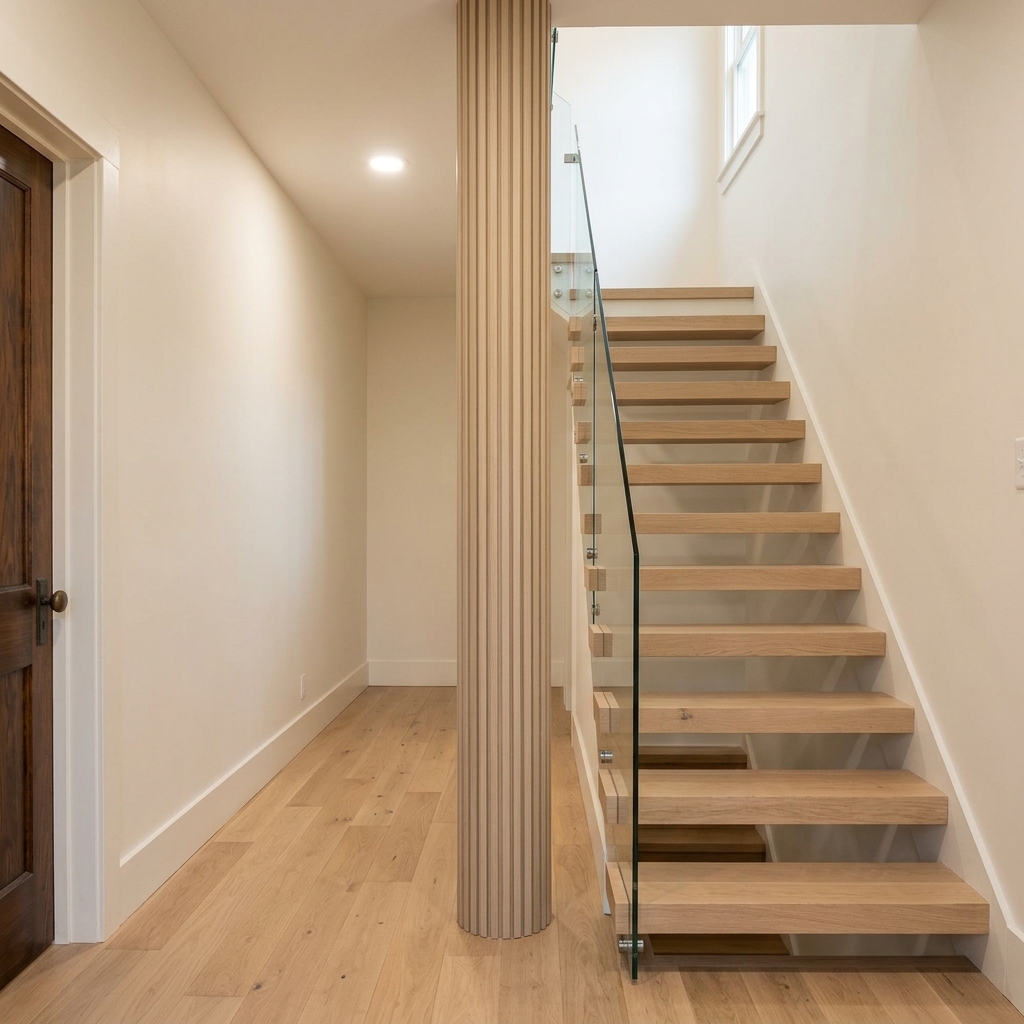 Floating Oak Staircase